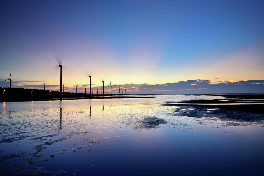 Glow At Kaomei Wetland Photograph by Photo By Vincent Ting