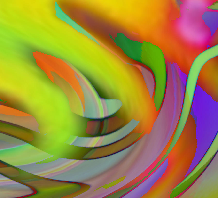 Glow Worm Digital Art by Kevin Caudill