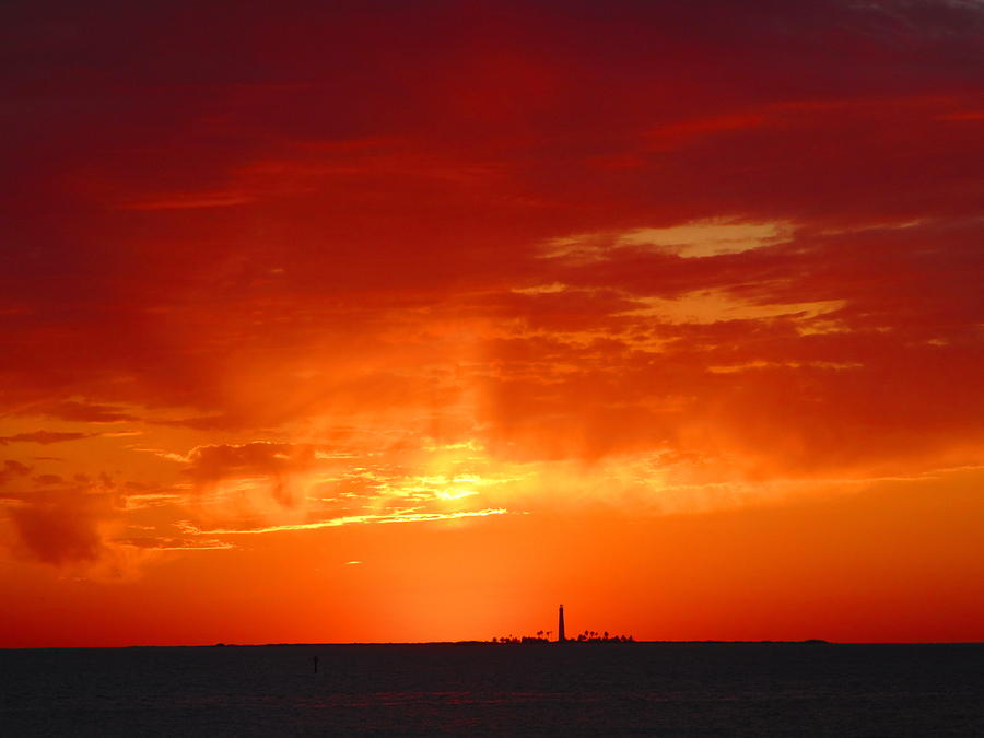 Sunset Photograph - Glowing by Capt  Pat  Moran