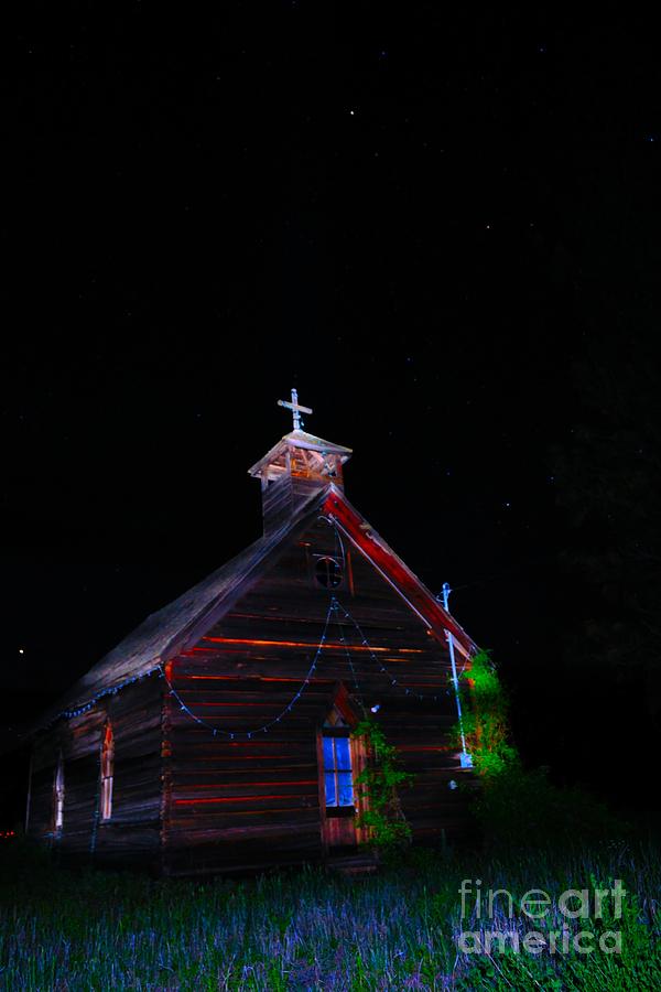 Abandoned Church Photograph - Glowing Church I by Phil Dionne