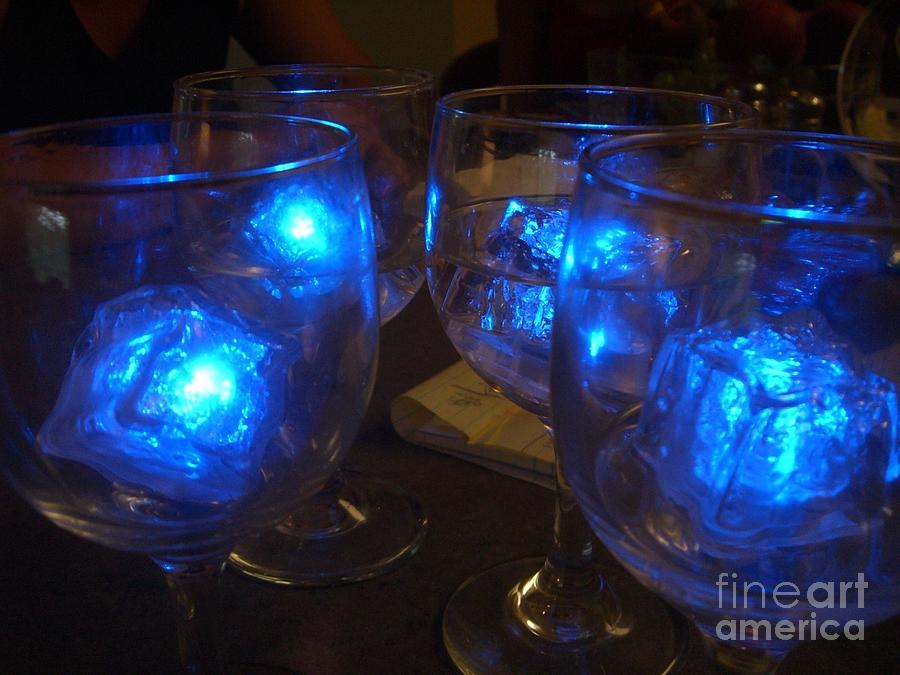Glowing Drinks Photograph by Barbie Corbett-Newmin