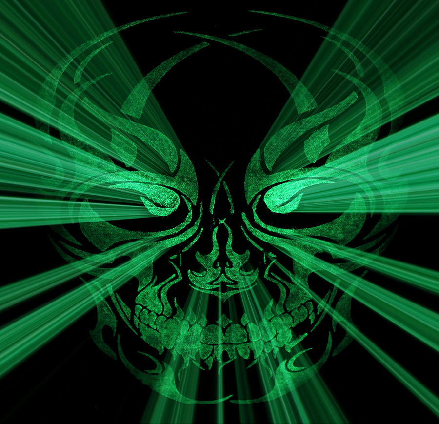 Glow head. Glowing Skull. Twilight Vision. Glow. Halo Glow Skull.