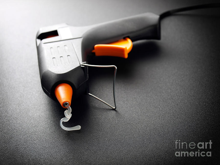 Tool Photograph - Glue gun by Sinisa Botas