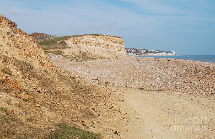 Glyne Gap cliffs in Sussex Photograph by David Fowler - Fine Art America