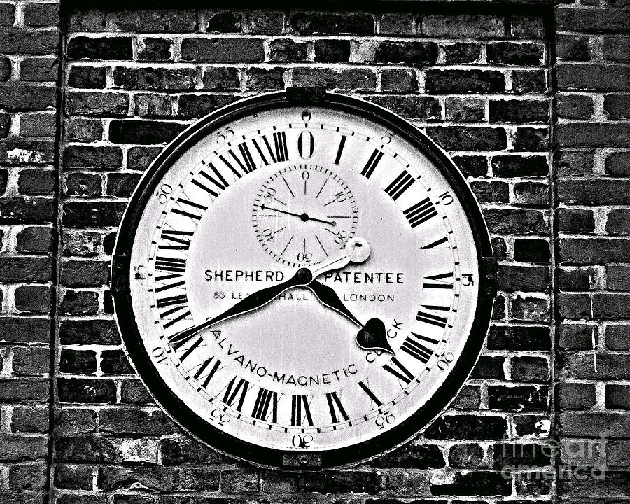 Gmt Clock Photograph by Claire Doherty