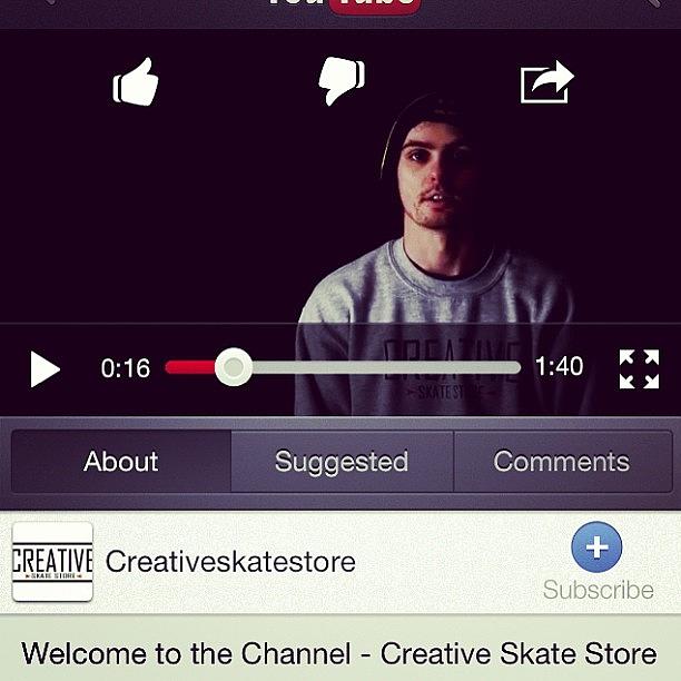 Youtube Photograph - Go And Subscribe To Our Youtube Channel by Creative Skate Store