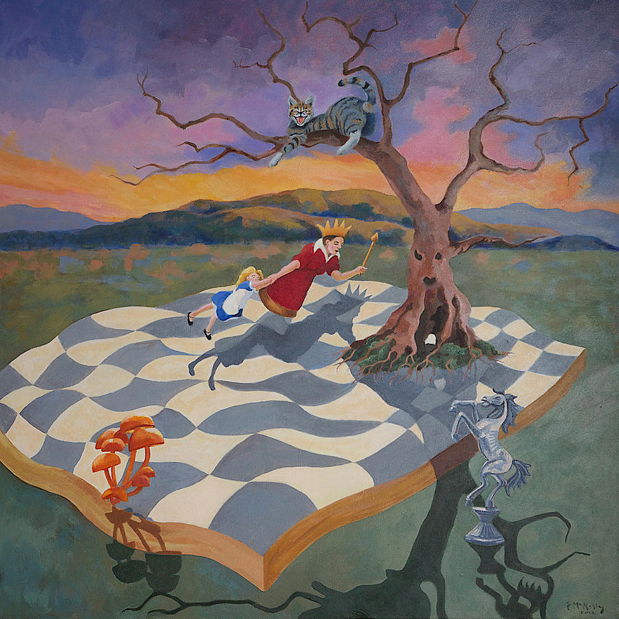 Go Ask Alice Painting by Susan McNally