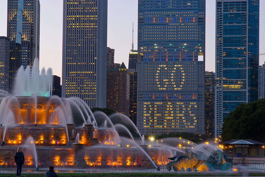 Chicago Photograph - Go Bears by Kevin Eatinger