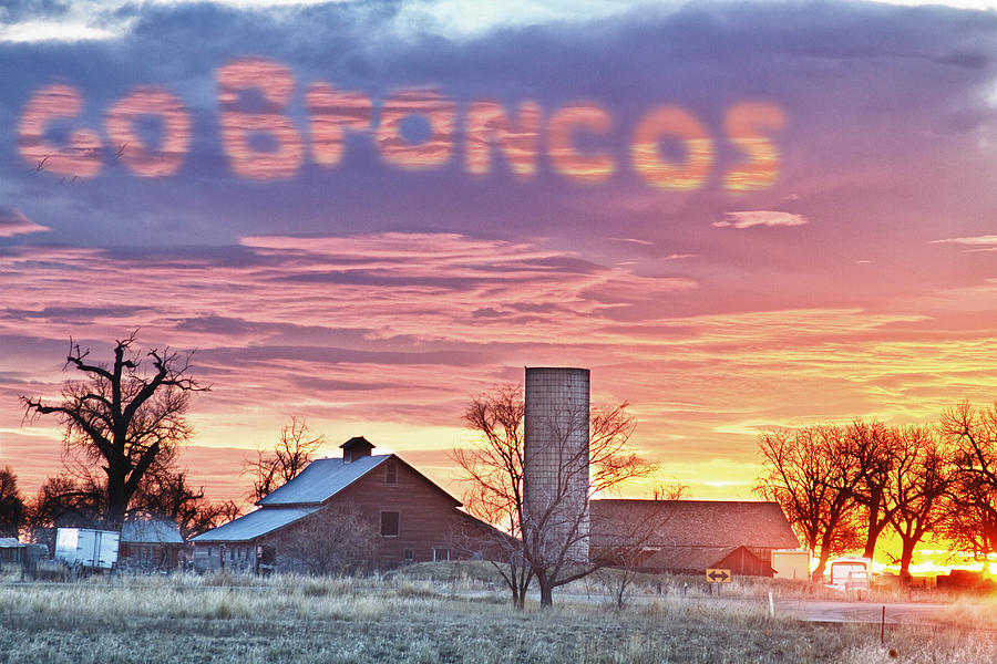 Go Broncos Colorado Country Photograph by James BO Insogna