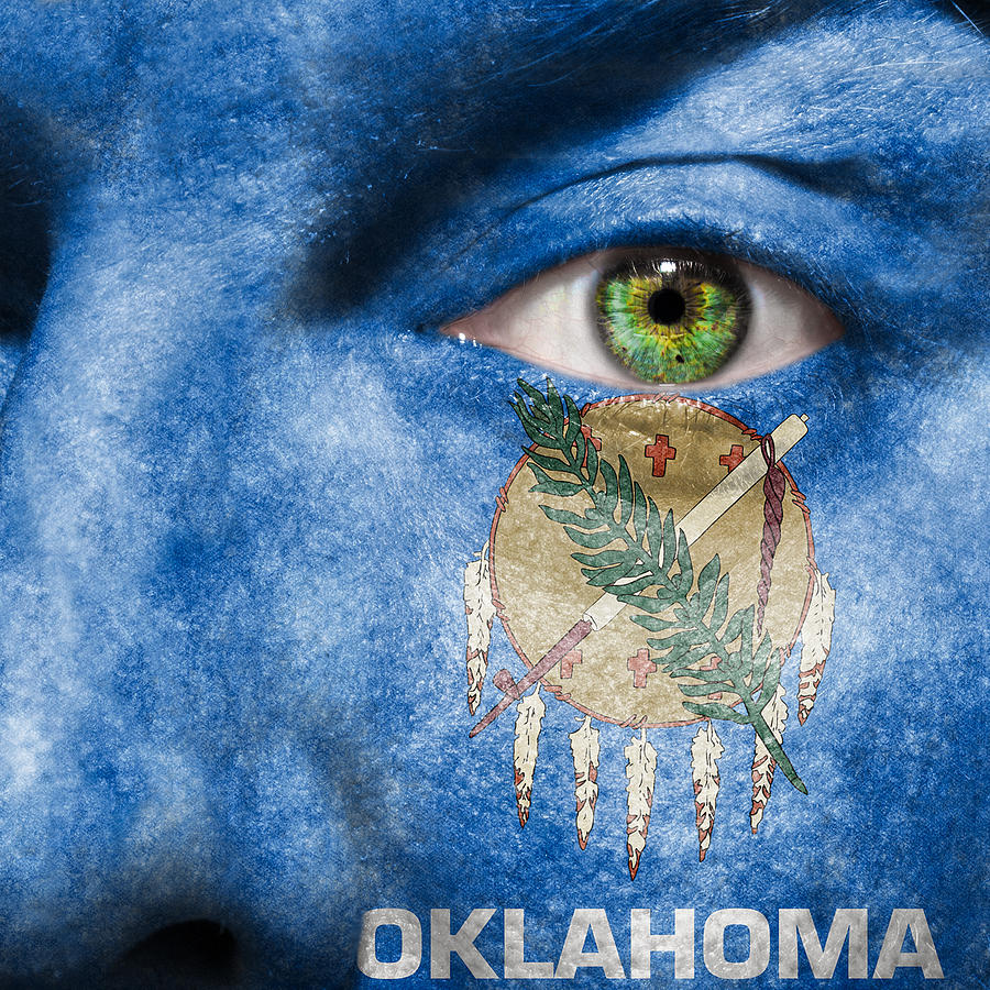 Go Oklahoma Photograph by Semmick Photo