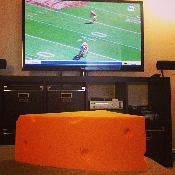 Go Pack Go! Complete With A Cheesehead! Photograph by Sweet John Muehlbauer