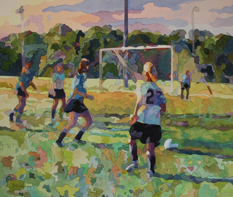 Goal Painting by Barbara Scheihing
