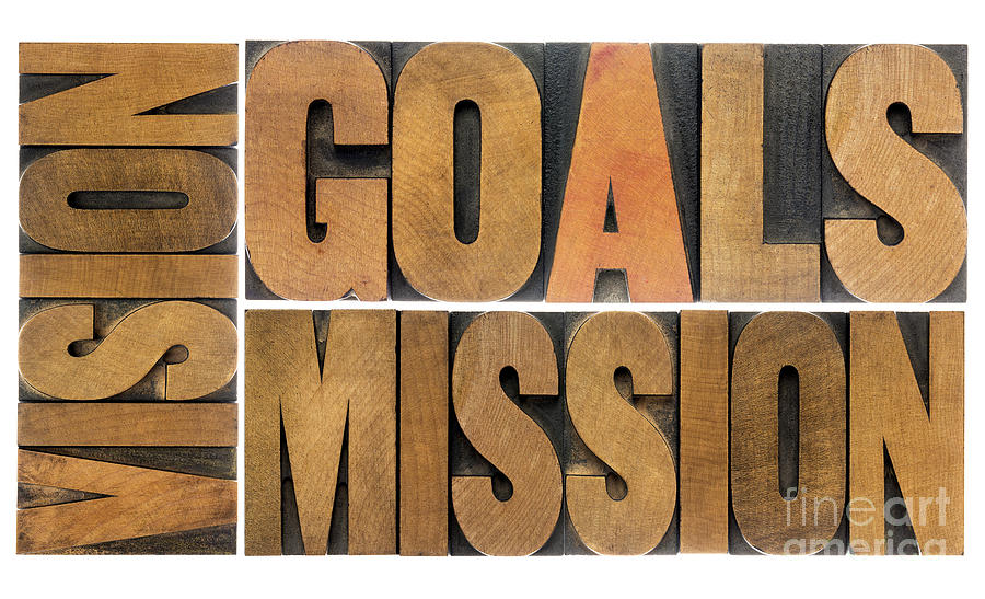 Goals Vision And Mission Photograph by Marek Uliasz