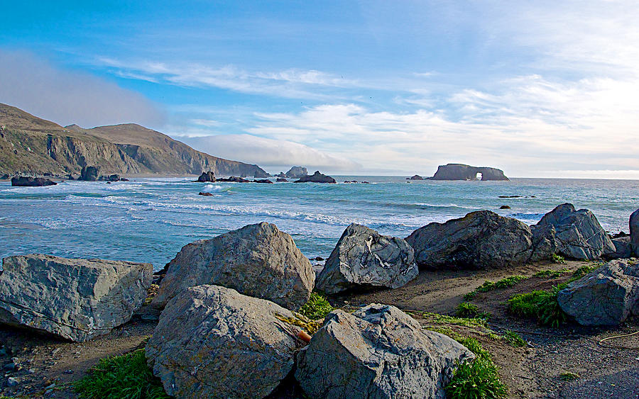 Goat Rock State Beach Near Russian River Outlet Near Jenner-ca ...