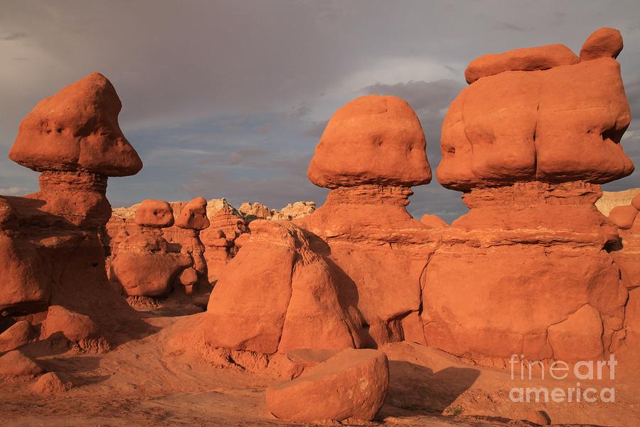 Goblin Valley Formations Photograph by Adam Jewell