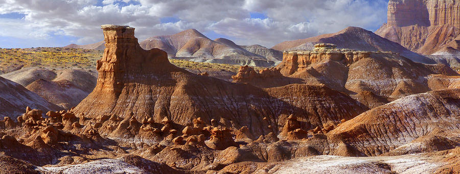 Goblin Valley State Park Panoramic Photograph by Mike McGlothlen
