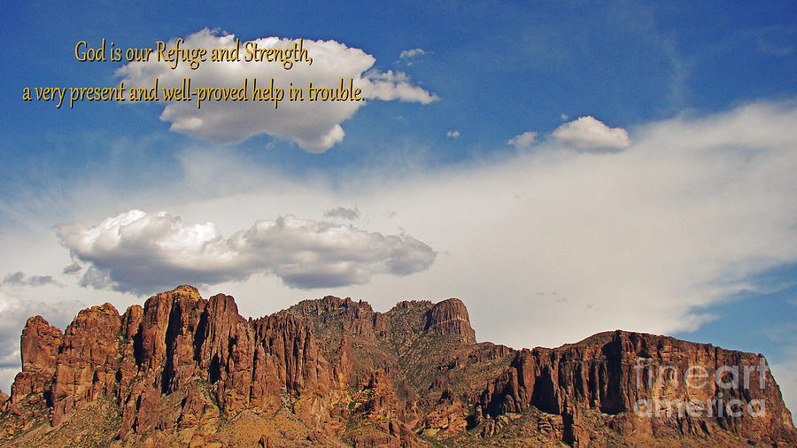 Phoenix Photograph - God is Our Refuge by Beverly Guilliams