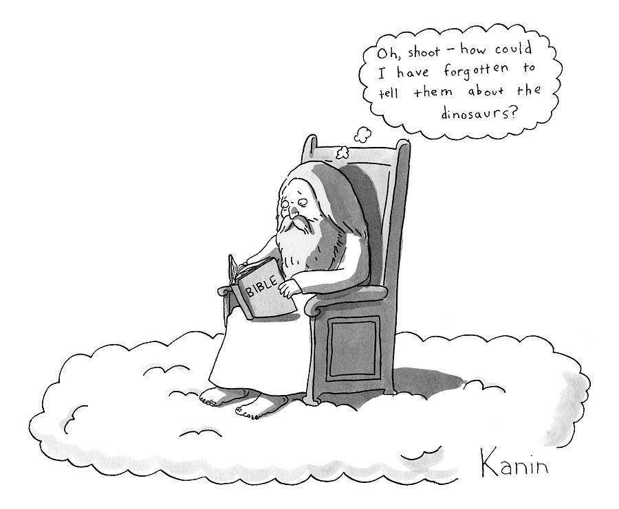 God Is Sitting On A Chair In Heaven Drawing by Zachary Kanin - Fine Art  America