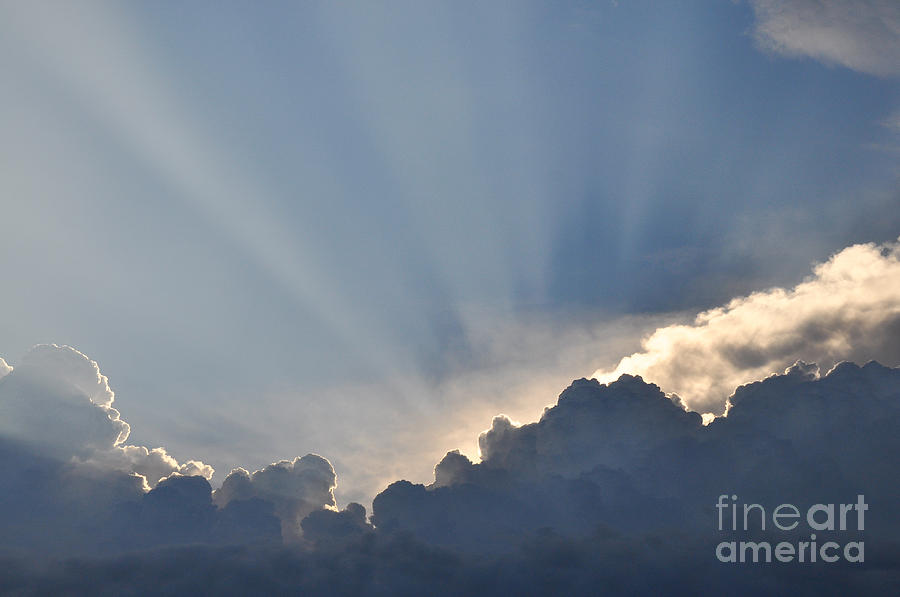God Photograph - God Rays by Cheryl McClure