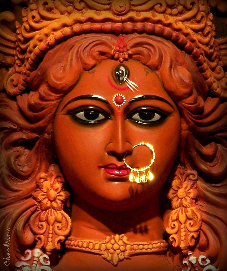 Durga Photograph - Goddess Durga by Chandrima Dhar