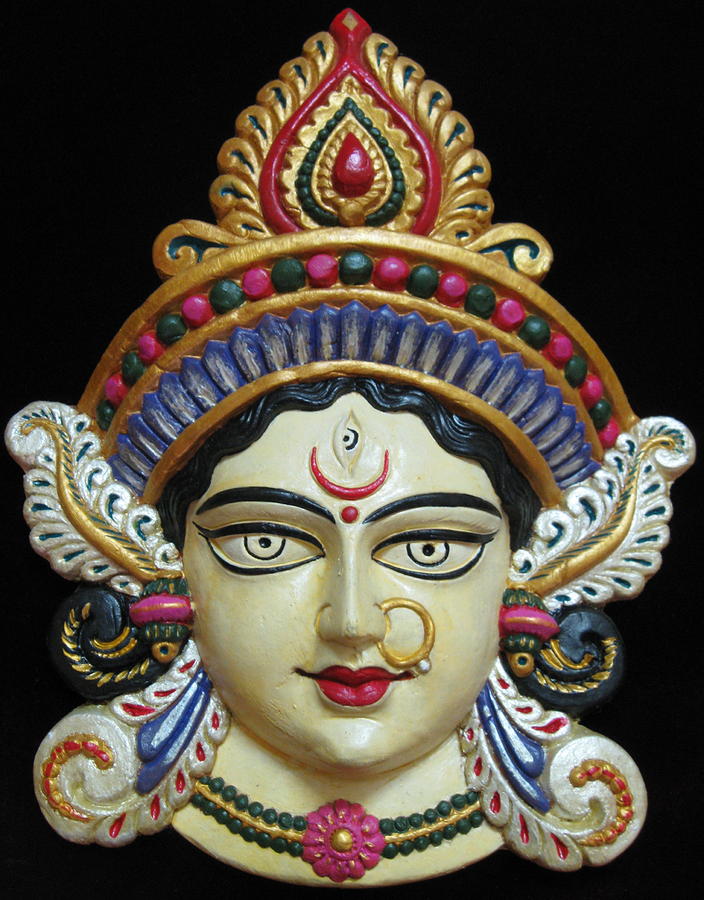 Goddess Painting - Goddess Durga by Sayali Mahajan