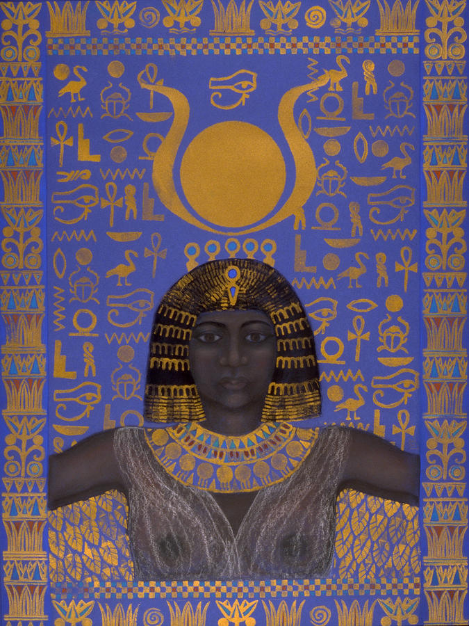 Goddess Isis Mixed Media by Diana Perfect