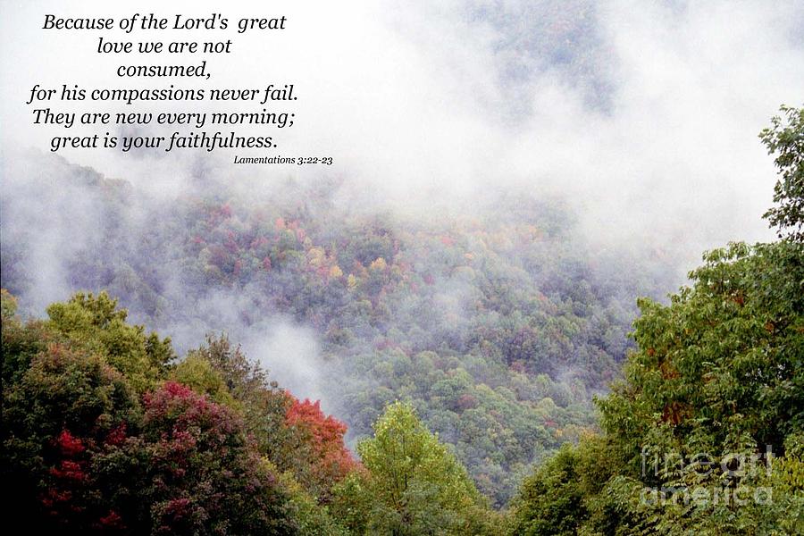 God's Great Love Photograph By Sandra Clark - Fine Art America