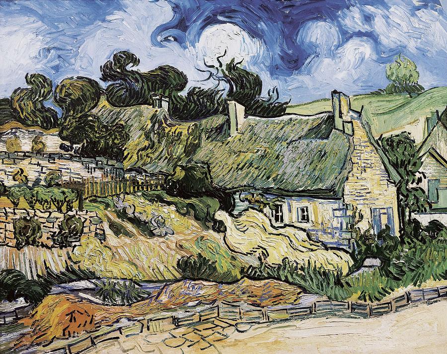 Landscape Photograph - Gogh, Vincent Van 1853-1890. Thatched by Everett