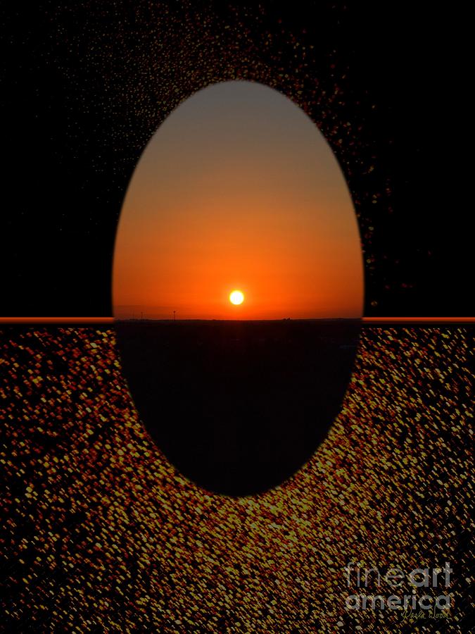 Sunset Digital Art - Going Down Under by Darla Wood