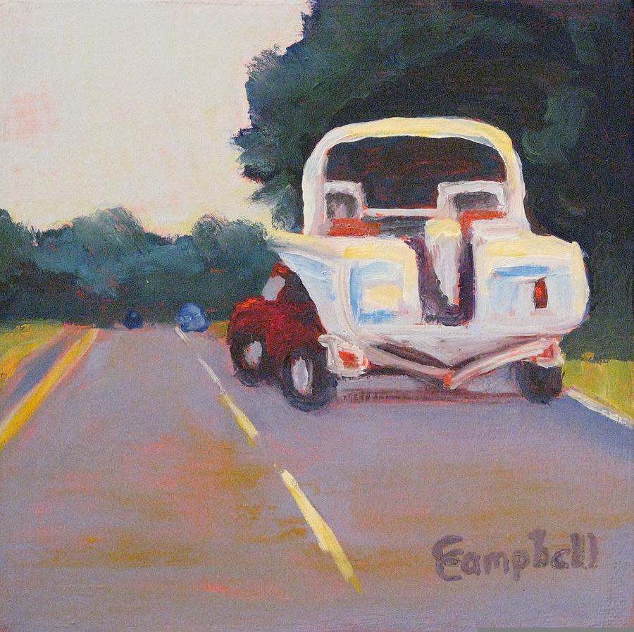 Coastal Painting - Going Home by Cecelia Campbell Coastal Painting - Going Home by Cecelia Campbell