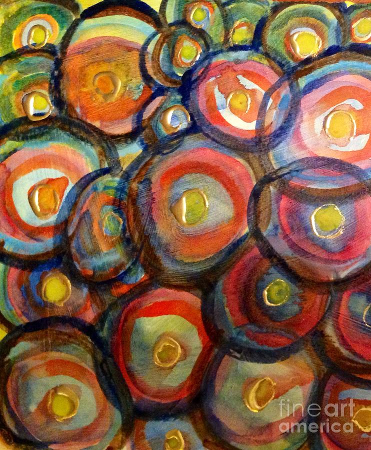 Going In Circles Painting by Sherry Harradence