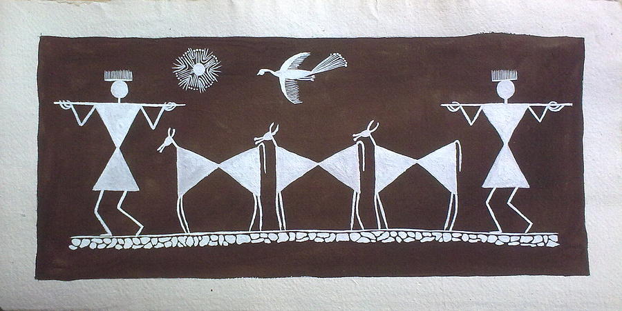 warli cow