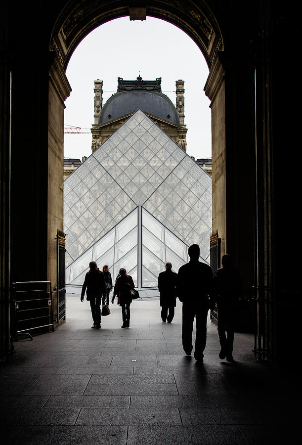 Going to the Louvre Photograph by Georgia Mizuleva