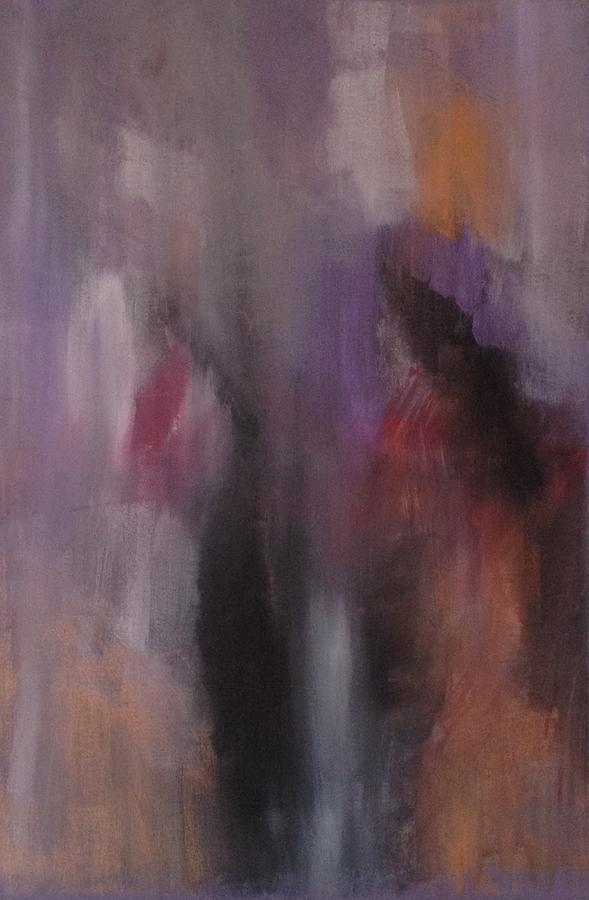 Abstract Painting - Going To The Wedding by Denise Beaupre