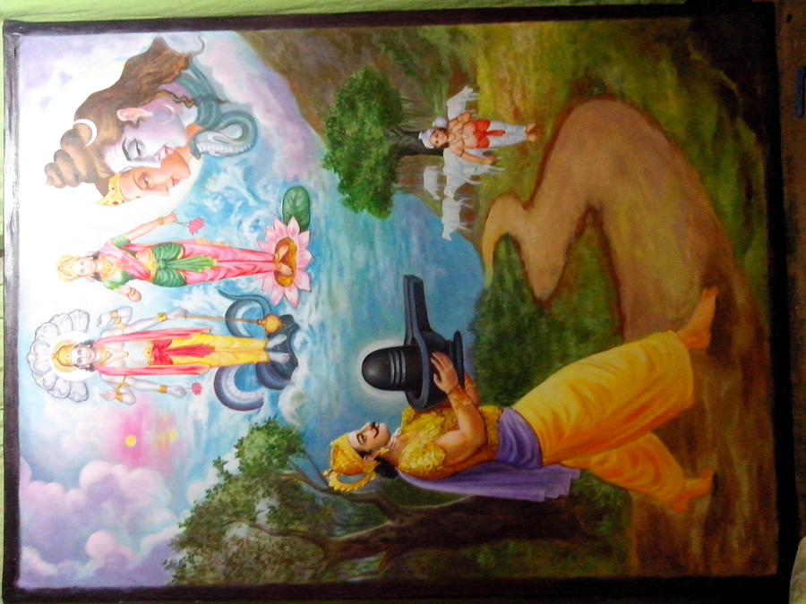 Lord Shiva Painting - Gokarna mahatma by Prem Bhavsar