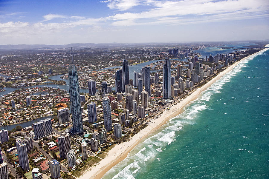 Gold Coast Photograph by Airphoto Australia