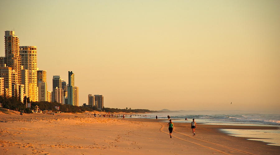 Gold Coast Beach Photograph by Eric Tressler