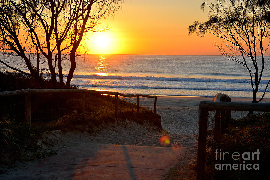 Gold Coast Sunrise Photograph by Stuart Row