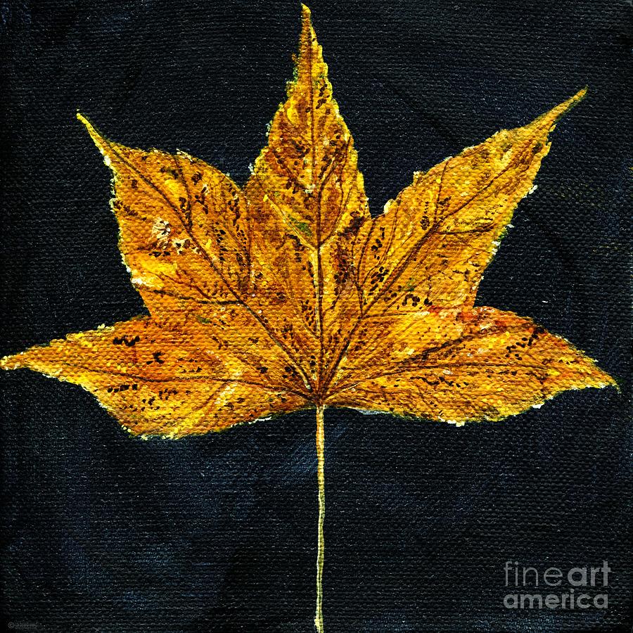 Gold Leaf Painting by Lizi Beard-Ward
