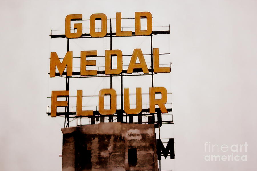 Gold Medal Flour II Photograph by A K Dayton
