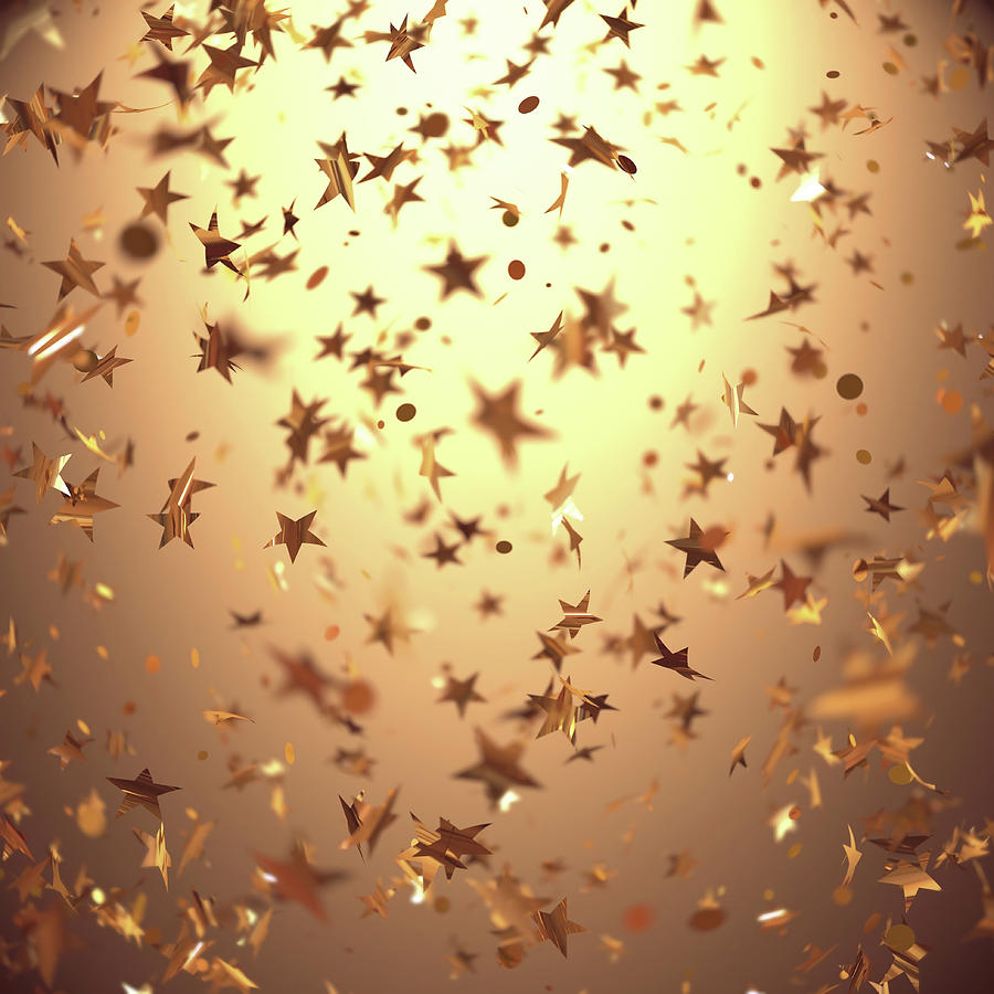 Gold Stars Photograph by Science Photo Library Gold Stars Photograph by Science Photo Library