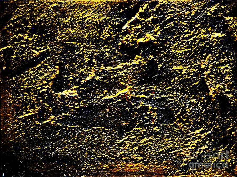 Gold  Wall Painting by P Dwain Morris