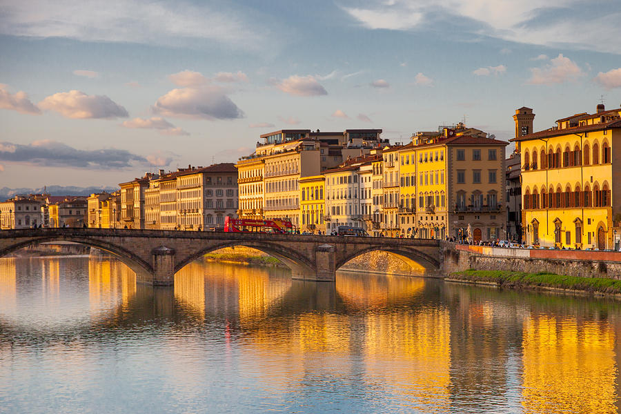 Golden Afternoon in Florence Photograph by W Chris Fooshee