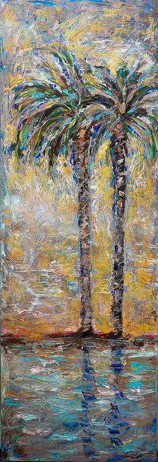 Golden Afternoon Painting by Linda Olsen