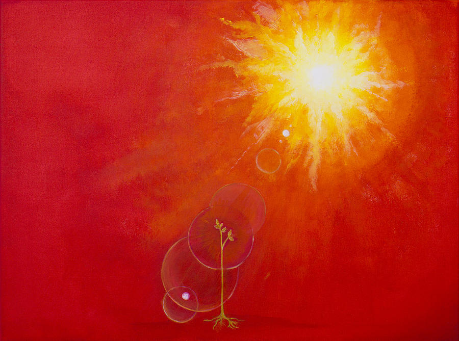 Sun Painting - Golden Age by Barbara Klimova