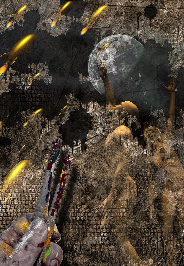 Armageddon Digital Art - Golden Age of Sci Fi by Bruce Rolff