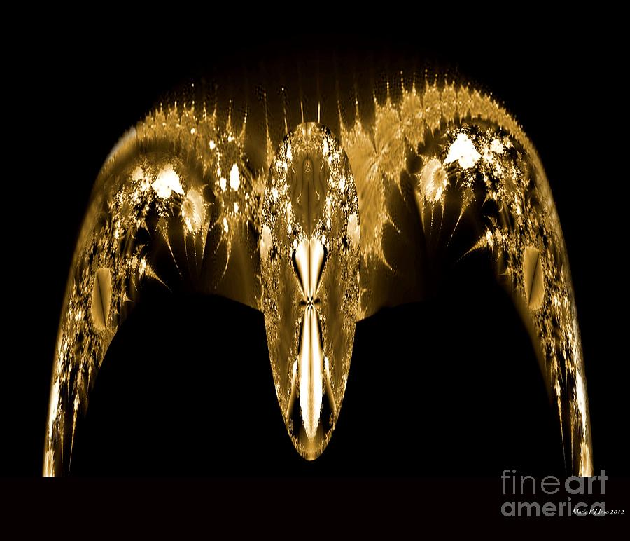 Golden Arches Digital Art by Maria Urso