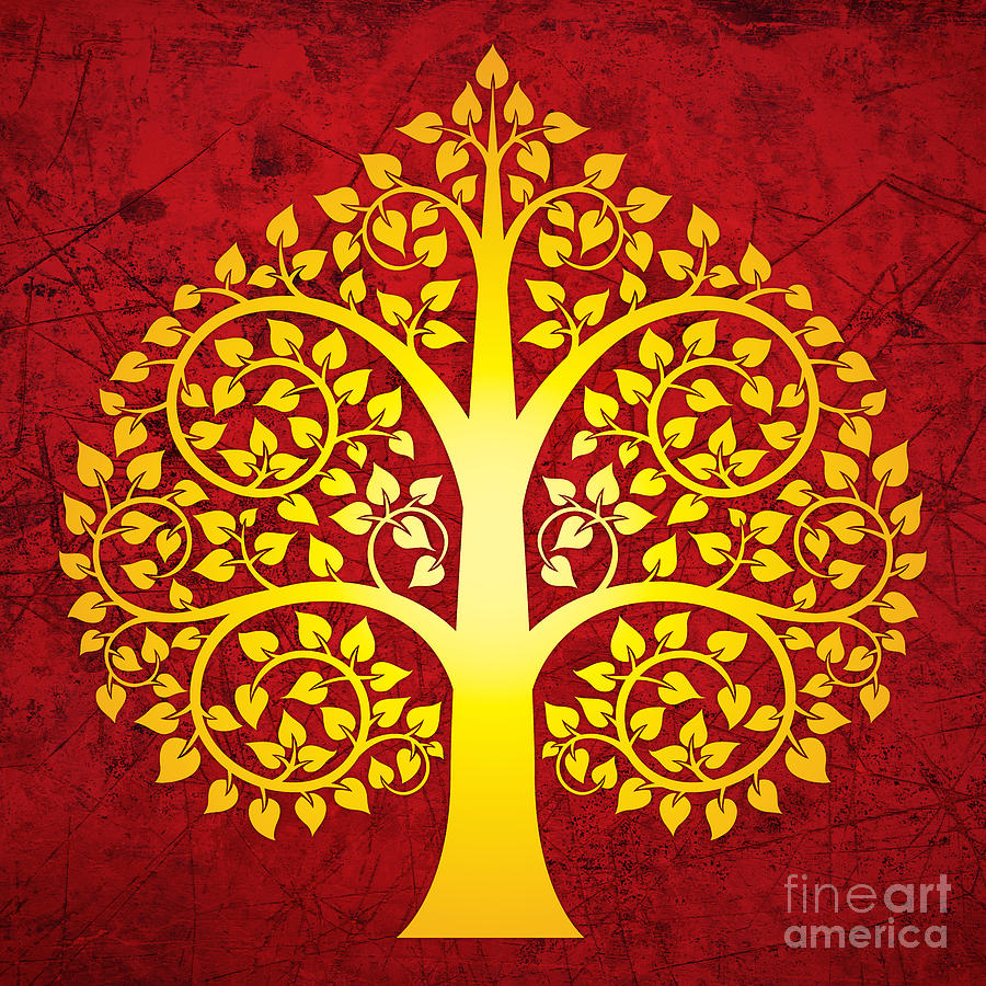 Buddhist Symbols Bodhi Tree