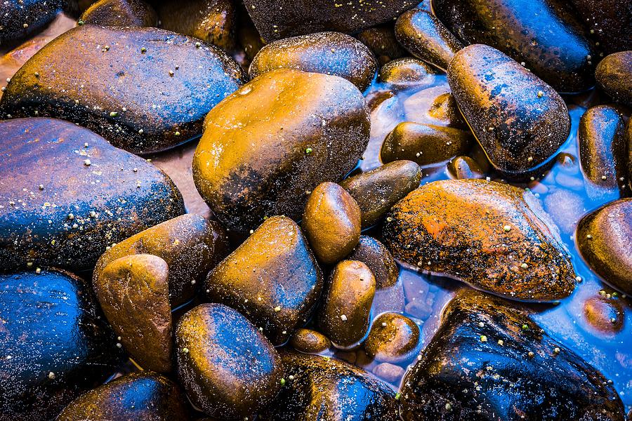 Golden Boulders Photograph by Maciej Markiewicz
