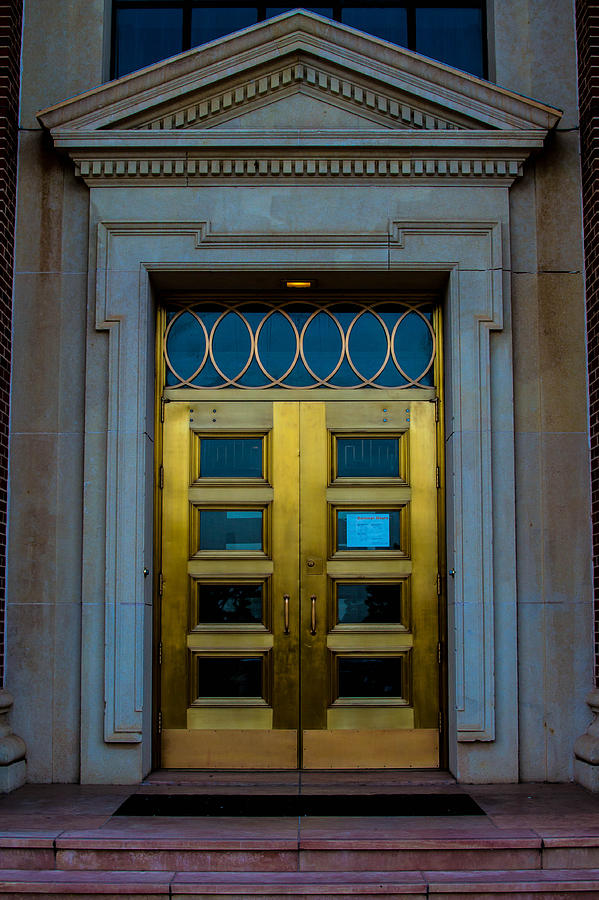 Architecture Photograph - Golden Door by Hillis Creative